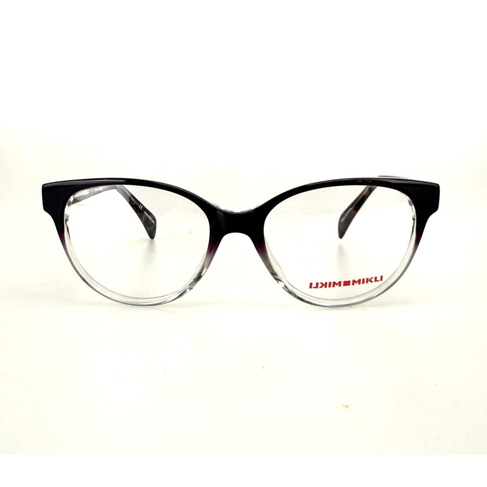 Mikli by Alain Mikli Eyeglasses ML1219 C01N 54[]17 Purple Gradient Oval NEW